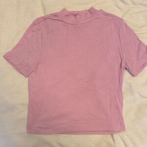 Babaton Pink Short Sleeve Tee